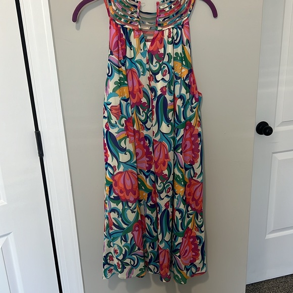 Gorgeous EUC Trina Turk Dress. XL - Picture 4 of 5